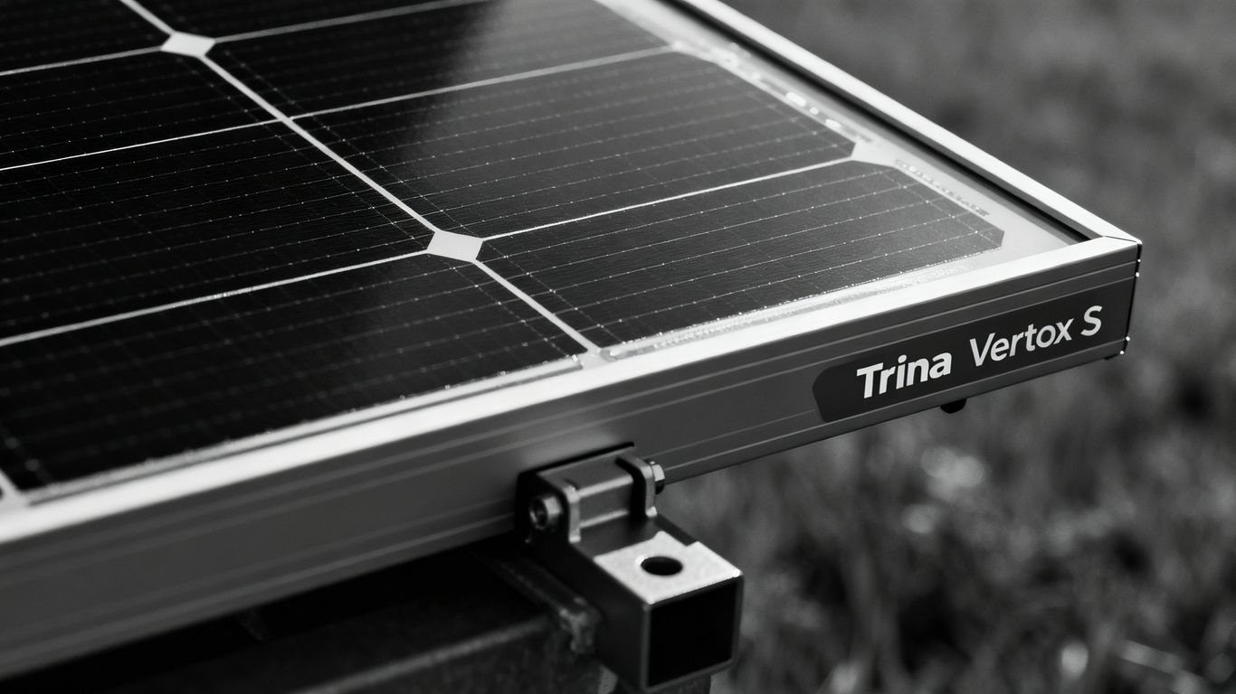 Trina Solar Vertex S solar panel with 25-year warranty.