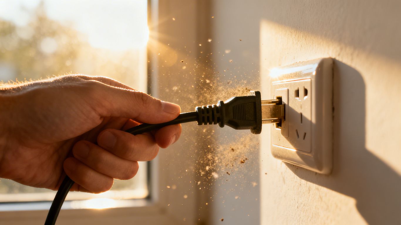 Alimentazione elettrica e presa a muro