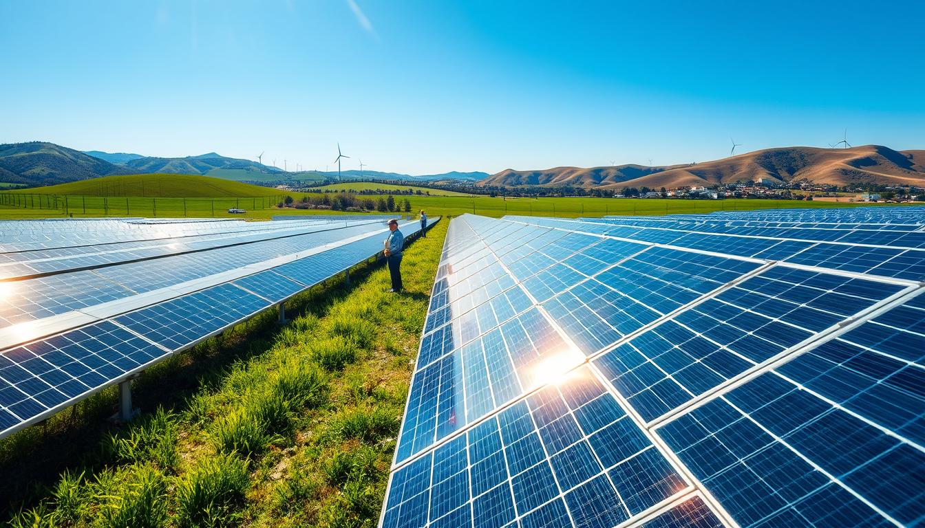 ferme solaire