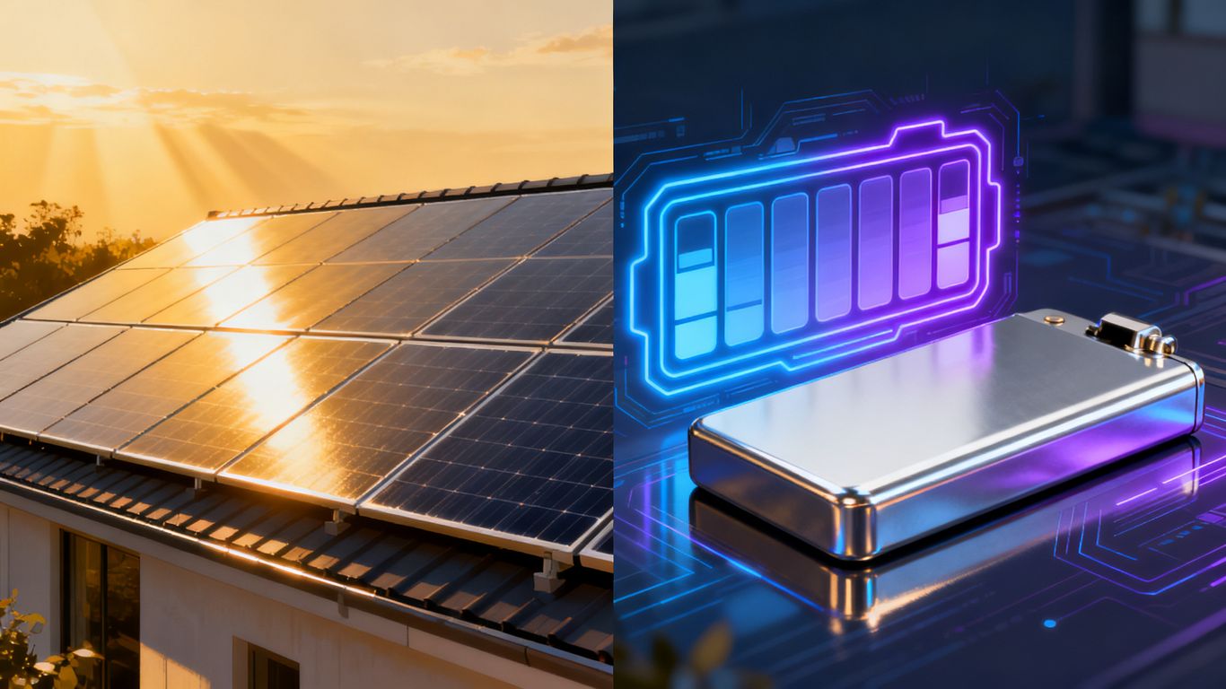 Panneau solaire et batterie virtuelle vs physique