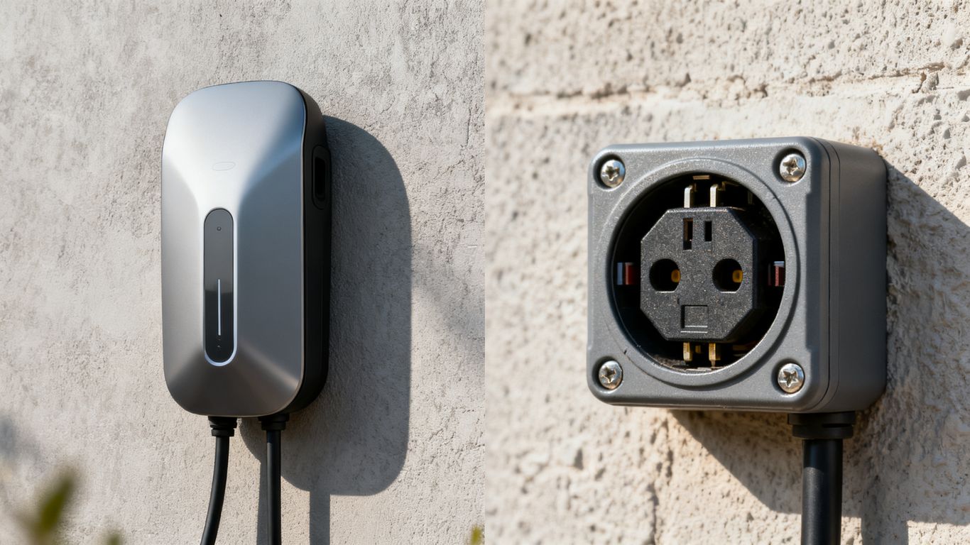 EV Charging Station vs. Reinforced Socket